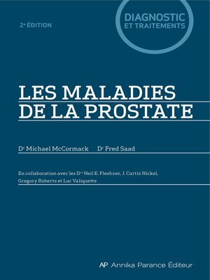 cover image of Les maladies de la prostate